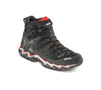 Meindl - Zapatillas de senderismo Hombre - Lite Hike GTX Black/Red de Cuero - Talla 11 UK - Negro Negro 11 UK