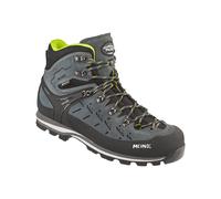 Meindl - Zapatillas de senderismo Hombre - Litepeak 3.0 GTX Dark Green/Lemon de Cuero - Talla 10,5 UK - Verde Verde 10.5 UK