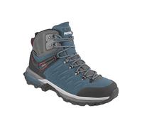 Meindl - Zapatillas de senderismo Hombre - Milford GTX Bleu Pétrole/Rouge - Talla 9,5 UK - Azul Azul 9.5 UK