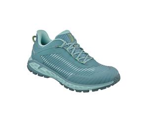 Meindl - Zapatillas de senderismo Mujer - Power Walker Lady 4.2 Clima Ice Grey/Lemon para Mujer - Talla 5 UK - Verde Verde 5 UK
