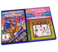 Meine bunte Liederwelt - 2-teiliges Kinder-Geschenkset - DVD: Lustige Tierlieder und Geschichten + CD: Die schönsten Kinderlieder [Alemania]