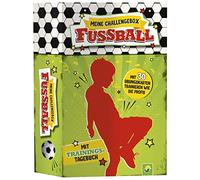 Meine Challengebox Fußball - Für Kinder ab 6 Jahren: Mit 30 Übungskarten & Trainingsbuch trainieren wie die Profis I Geschenk