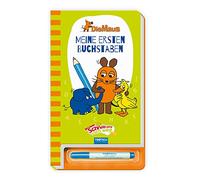 Meine ersten Buchstaben Die Maus Schreib-und-wisch-weg-Übungsbuch mit Stift, Die Sendung mit der Maus