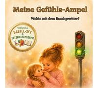 Meine Gefühls-Ampel: Umgang mit Wut spielerisch lernen: Ein interaktives Mitmachbuch für Kinder ab 4 Jahren zur Gefühlsregulation - Inklusive Bastel-Set & Tipps für Eltern