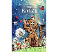 Meine Katze - Erinnerungsalbum für Katzenliebhaber: Eintrageseiten zum Ausfüllen, Malen und Platz für die schönsten Bilder (Mal- und Aktivbücher für Kinder ab 3 Jahren)
