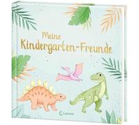 Meine Kindergarten-Freunde (neu) - Dinosaurier: Wunderschönes Eintragbuch für die besten Freund*innen aus dem Kindergarten - Das perfekte Geschenk für Einhornfans ab 3 Jahren