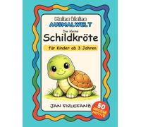 Meine kleine Ausmalwelt - Die kleine Schildkröte: Ausmalbuch für Kinder ab 3 Jahren - große Motive, dicke Linien & einfache Bilder