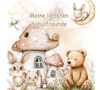Meine liebsten Schulfreunde - Auf Wald und Wiese: Ein Ausfüllbuch für Kinder ab 5 Jahren