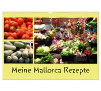 Meine Mallorca Rezepte (Wandkalender 2027 DIN A3 quer), CALVENDO Monatskalender