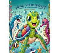 Meine Meerestiere: Mandala-Malbuch mit Steckbrief zum Lernen und Ausmalen - Für Kinder ab 5 Jahren (Meine Mandala-Tierwelt)