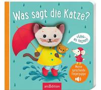 Meine sprechende Fingerpuppe: Was sagt die Katze?: Juhu, es regnet!