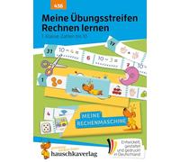 Meine Übungsstreifen Rechnen lernen - 1. Klasse: Zahlen bis 10: Übungsheft Mathe 1. Klasse, Rechenaufgaben & Lösungen zum Ausschneiden: 436