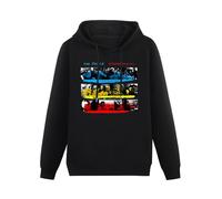 meiningjing Amplified The Police - Synchronicity - Men's Hoody Sweatershirt Black M