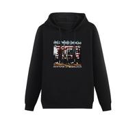 meiningjing Hollywood Undead Desperate Measures Alternative Rapcore Metal Men Hoody Black XL