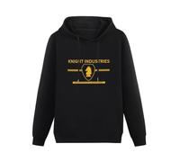 meiningjing Knight Industries Knight Rider 80S TV Show Hoody Hoodie Sen Funny Hoody Sweatershirt Black XL