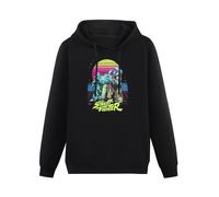 meiningjing Men's Stephen King Based On The Novel by Hoody, Horror Cotton Hoodie Black XXL