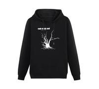 meiningjing Smile Empty Soul Shapeshifter Men Hooded Crew Neck Design Hoody Sweatershirt Black S