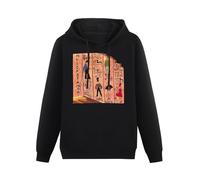 meiningjing The B-52'S Mesopotamia Men's Long Sleeve Hoody with Pocket Sweatershirt, Hoodie Black 3XL