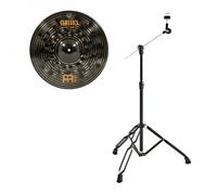 Meinl Cymbals Plato Crash Classics Custom Dark de 16 pulgadas Bronce B12 Acabado Oscuro