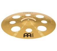 Meinl Cymbals HCS Plato Trash Crash de 16 pulgadas (40,64cm) con Agujeros - Platillos de Batería - Latón, Acabado Tradicional (HCS16TRC)