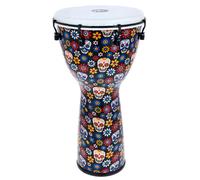 Meinl Percussion Djembe (todo tipo de clima) con carcasa sintética y cabeza, serie Alpine - No fabricado en China - Tamaño mediano de 30,48 cm sintonizado mecánicamente, 2 años de garantía (ADJ12-DA)