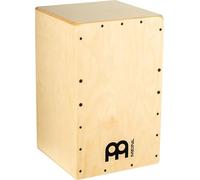 Meinl Cajon Caja Tambor Tamaño Completo con Cuerdas de Metal Internas para Efecto Ajustable, Madera de Abedul, SC100B.