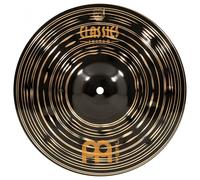 Meinl Cymbals Classics Custom Dark Plato Splash de 10 pulgadas (25,40cm) Platillos de Batería - Bronce B12, Acabado Oscuro (CC10DAS)