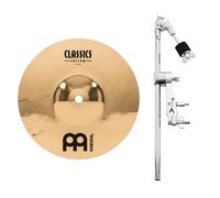 Meinl Classics Custom 8" Splash Cymbal & Gear4music Multiple Grabber Arm