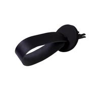 Meinl Cymbals BR6 - Correa de cuero para platillo sinfónico, incluye almohadilla grande, color negro