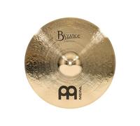 Meinl Cymbals Byzance Brilliant Plato Crash Medium Thin de 16 pulgadas (40,64cm) Platillos de Batería - Bronce B20, Acabado Brillante (B16MTC-B)