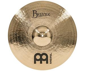 Meinl Cymbals Byzance Brilliant Plato Ride Medium de 20 pulgadas (50,80cm) Platillos de Batería - Bronce B20, Acabado Brillante (B20MR-B)