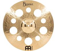 Meinl Cymbals Byzance Brilliant Plato Trash Crash de 18 pulgadas (45,72cm) Platillos de Batería - Bronce B20, Acabado Brillante (B18TRC-B)