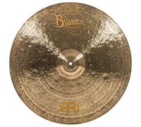 Meinl Cymbals Byzance Jazz Plato Monophonic Ride de 22 pulgadas (55,88cm) Platillos de Batería - Bronce B20, Dos Acabados (B22MOR)