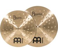 Meinl Cymbals Byzance - Paquete de choque tradicional martillado extrafino, 18 pulgadas y 20 pulgadas, fabricado en Turquía, bronce B20 (BMAT1)