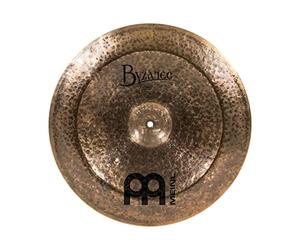 Meinl Cymbals Byzance - Platillo de porcelana oscura de 18 pulgadas (video) para kit de batería (45,72 cm) B20 bronce, acabado oscuro (B18DACH)
