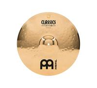 Meinl Cymbals Classics Custom Brilliant Plato Crash Medium de 15 pulgadas (38,10cm) Platillos de Batería - Pareja - Bronce B12, Acabado Brillante (CC15MC-B)