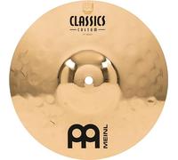 Meinl Cymbals Classics Custom Brilliant Plato Splash de 10 pulgadas (25,40cm) Platillos de Batería - Bronce B12, Acabado Brillante (CC10S-B)