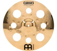 Meinl Cymbals Classics Custom Brilliant Plato Trash Crash de 16 pulgadas (40,64cm) Platillos de Batería - Bronce B12, Acabado Brillante (CC16TRC-B)