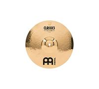 Meinl Cymbals Classics Custom Brilliant Plato Trash Crash de 18 pulgadas (45,72cm) Platillos de Batería - Bronce B12, Acabado Brillante (CC18TRC-B)
