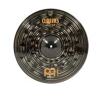 Meinl Cymbals Classics Custom Dark Plato Crash de 18 pulgadas (45,72cm) Platillos de Batería - Bronce B12, Acabado Oscuro (CC18DAC)