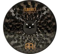 Meinl Cymbals Classics Custom Dark Plato Ride de 22 pulgadas (55,88cm) Platillos de Batería - Bronce B12, Acabado Oscuro (CC22DAR)