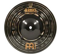 Meinl Cymbals Classics Custom Dark Plato Splash de 10 pulgadas (25,40cm) Platillos de Batería - Bronce B12, Acabado Oscuro (CC10DAS)