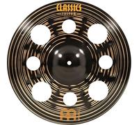 Meinl Cymbals Classics Custom Dark Plato Trash Crash de 16 pulgadas (40,64cm) Platillos de Batería - Bronce B12, Acabado Oscuro (CC16DATRC)