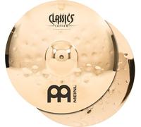 Meinl Cymbals Classics Custom Extreme Metal Plato Hihat Medium de 14 pulgadas (35,56cm) Platillos de Batería - Bronce B12, Acabado Brillante (CC14EMH-B)