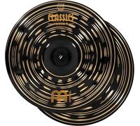 Meinl Cymbals Classics - Sombreros oscuros personalizados de 13 pulgadas, par - Fabricado en Alemania - 2 años de garantía (CC13DAH)
