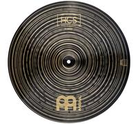 Meinl Cymbals Crash - Platillo para tambor, 18 pulgadas HCS oscuro | Aleación de latón duradera, acabado oscuro, sonido claro y musical, apto para principiantes, fabricado por el mismo equipo