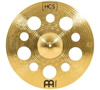MEINL Cymbals HCS 18 Trash Crash Cymbal con agujeros para la batera - Hecho en Alemania - Garanta de 2 aos de latn medio tradicional (HCS18TRC)