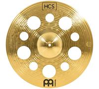 Meinl Cymbals HCS Plato Trash Crash de 18 pulgadas (45,72cm) con Agujeros - Platillos de Batería - Latón, Acabado Tradicional (HCS18TRC)