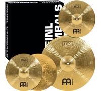Meinl Cymbals HCS1418+14C HCS Caja de platillos con par de sombrero de 14 pulgadas, 18 pulgadas de choque/paseo y 14 pulgadas de accidente (vídeo)