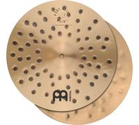 Meinl Cymbals Platillos Hihat extra martillados de aleación pura de 35,5 cm para tambores, par, fabricado en Alemania